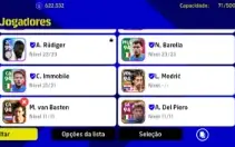 Conta eFootball / Pes Mobile com Messi, Neymar, Maradona