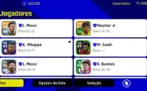 Conta eFootball / Pes Mobile com Messi, Neymar, Maradona