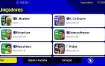 Conta eFootball / Pes Mobile com Messi, Neymar, Maradona