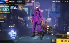Conta Free Fire com Angélical e Top Criminal