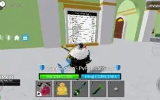 Conta blox fruit super gemada