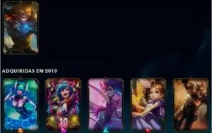 CONTA DO VALORANT + CONTA DE LOL COM MAIS DE 300 R$ EM SKINS