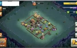 Clash of clans CV 9 Full + Vila do construtor