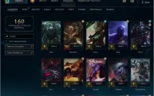 Conta LOL Ouro 3