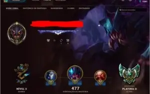 Vendo conta Plat Ii 200 skins all champions