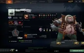 CONTA DOTA 2 ANCESTRAL 2, 4010K MMR 10K CONDUTA + ITENS