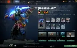 CONTA DOTA 2 ANCESTRAL 2, 4010K MMR 10K CONDUTA + ITENS