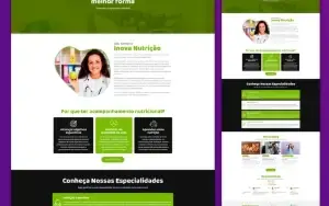 Combo Templates Nutrição - Elementor PRO
