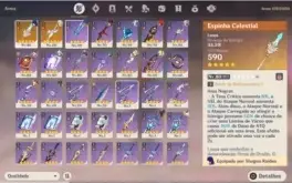 CONTA AR 56 / MAIS DE 150 DESEJOS / GENSHIN IMPACT / ENDGAME