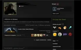 CS:GO Prime 12,000 horas + 10k pontos steam