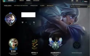 Conta diamante 1 EX MASTER