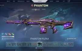 Conta valorant com pacote champions e várias skins