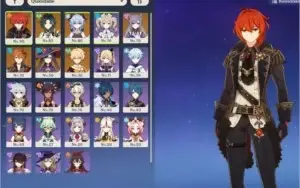 Conta Genshin AR 55