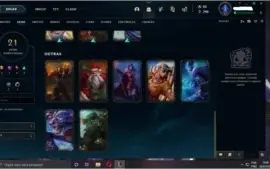 Conta Smurf Unranked Com Skin Ahri Prestígio MMR Alto