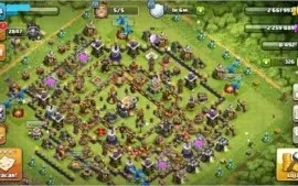 Conta Clash of clans cv11 semifull muito barata