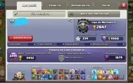 Conta Clash of clans cv11 semifull muito barata