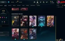 Conta Mestre League of Legends