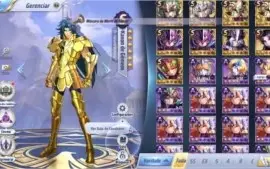SAINT SEIYA AWAKENING - COM GEMAS AVANÇADAS E LIVROS
