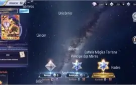 SAINT SEIYA AWAKENING - COM GEMAS AVANÇADAS E LIVROS