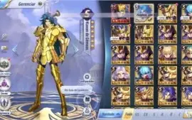 SAINT SEIYA AWAKENING - COM GEMAS AVANÇADAS E LIVROS