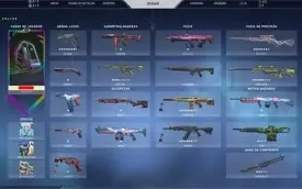 Conta valorant Platina 2 com Várias skins (RGX Completo e +)
