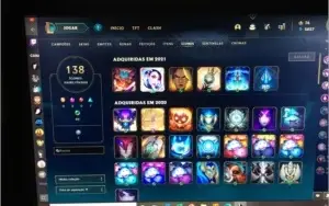 Conta league of legends
