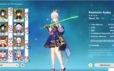 Genshin Impact Ar 55, 8 Personagens 5*, 7 Armas 5*