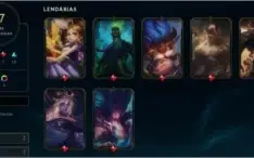 Conta league of legends de 2016