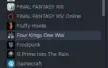 Conta Steam nivel 11 com 292 jogos + 107 reais em saldo