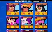 Conta Brawlstars 17.779 troféus 35 braw