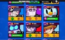 Conta Brawlstars 17.779 troféus 35 braw