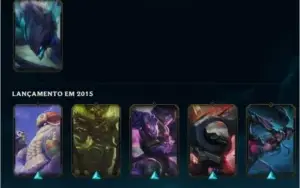 CONTA LOL 2013 - MUITAS SKINS!
