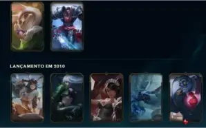 CONTA LOL 2013 - MUITAS SKINS!