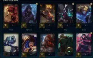 Conta Lol plat IV lvl 38 60.8% de winrate 26 champ