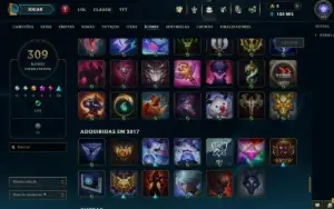 Conta Mestre + 500 Pdl Full Champions 292 Skins Full Acesso