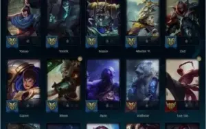 CONTA LOL LVL 188, 2 SKINS ULTIMATES QUASE TODOS OS CHAMPS
