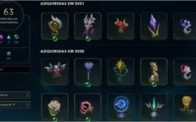 Vendo conta no lol 1028 skins