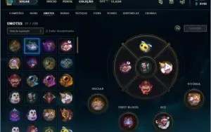 Conta lol-borda de platina-nivel 357-93 skins + 1 ultimate