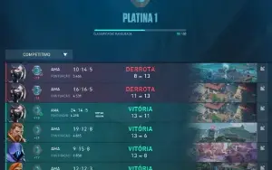 Conta Valorant - Rank Platina