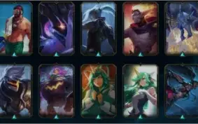 conta de lol nivel 209 67 skins