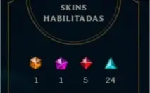 conta de lol nivel 209 67 skins