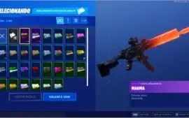 Conta de FORTNITE com 2100VBUCK  pra começar bem no jogo