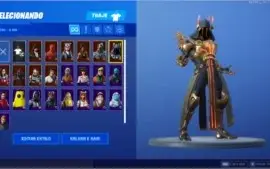 Conta de FORTNITE com 2100VBUCK  pra começar bem no jogo