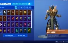 Conta de FORTNITE com 2100VBUCK  pra começar bem no jogo