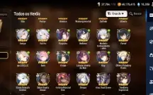 Conta Epic Seven 7ML + 1ML conexão +ML Luna pity 40+1100folh