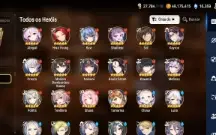 Conta Epic Seven 7ML + 1ML conexão +ML Luna pity 40+1100folh