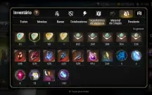 Conta Epic Seven 7ML + 1ML conexão +ML Luna pity 40+1100folh
