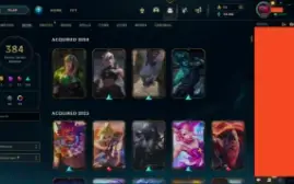 Conta League (Muitas skins)