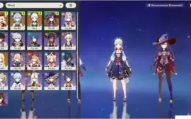 AR 50  NA KLEE + GANYU + MONA + ORAÇÃO NO GARANTIDO