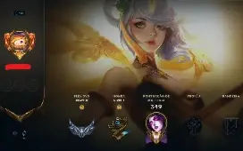 Conta LoL, Full Acesso, Prata II, 124 Campeões, 65 Skins